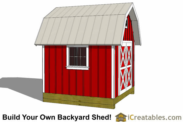 10x10-GB-Gambrel Shed Plans Emailed