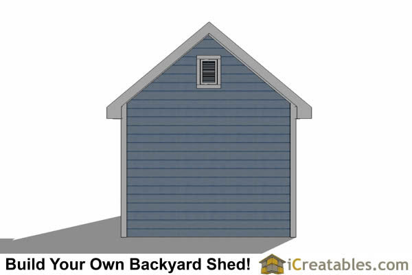 10x10-TV Victorian Shed Plans Emailed