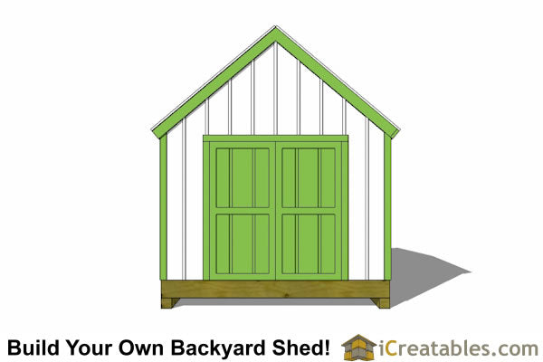 10x10-CC Cape Cod Shed Plans Emailed