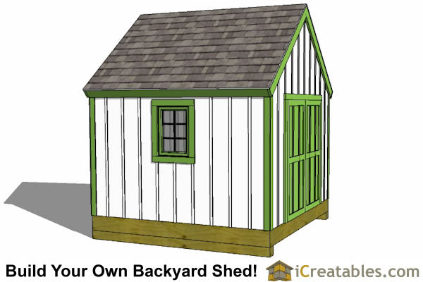 10x10-CC Cape Cod Shed Plans Emailed