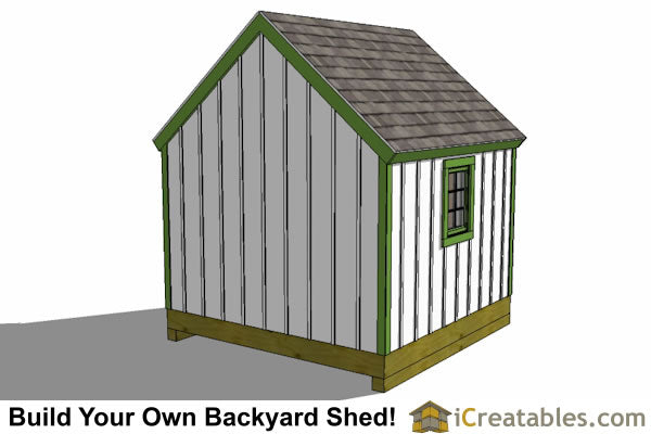 10x10-CC Cape Cod Shed Plans Emailed