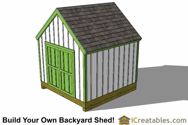 10x10-CC Cape Cod Shed Plans Emailed
