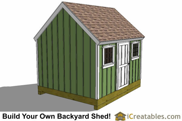 10x12-CO Colonial Shed Plans Emailed