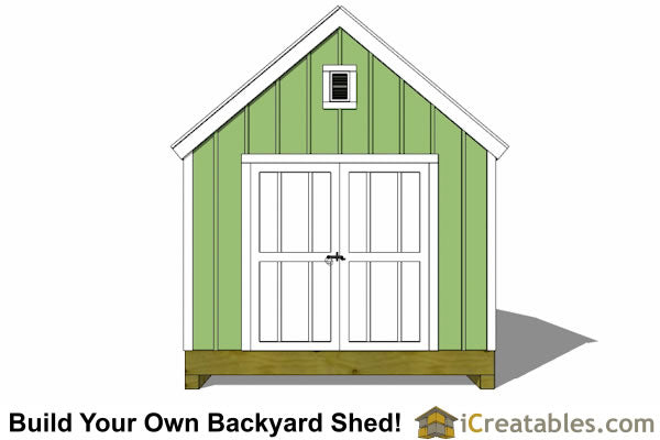 10x12-CO Colonial Shed Plans Emailed