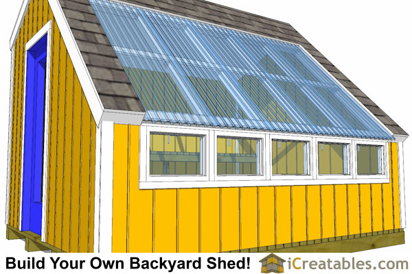 10x12-GH Green House Plans Emailed
