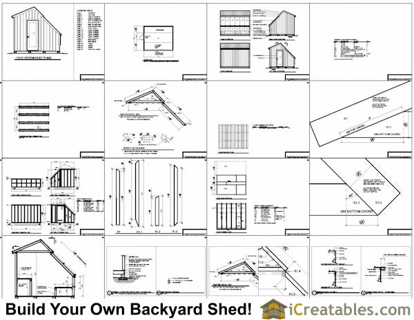 10x12-GH Green House Plans Emailed
