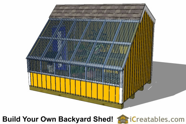 10x12-GH Green House Plans Emailed