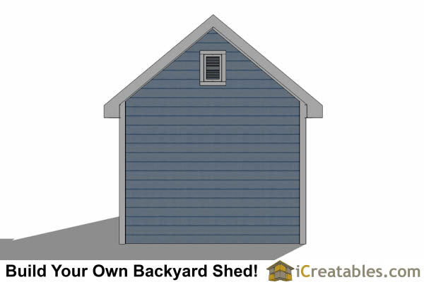 10x12-TV Traditional Shed Emailed Plans