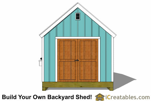 10x12-CC Cape Cod Shed Plans Emailed