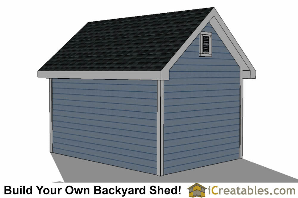 10x14-TV Victorian Shed Plans Emailed