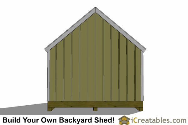 10x16-CC Cape Cod Shed Plans Emailed