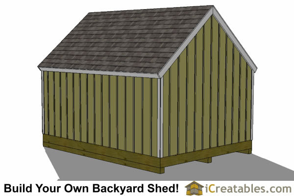 10x16-CC Cape Cod Shed Plans Emailed