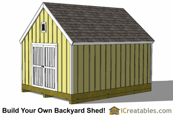 10x16-CC Cape Cod Shed Plans Emailed