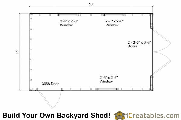 10x16-GB Gambrel Shed Postal Emailed