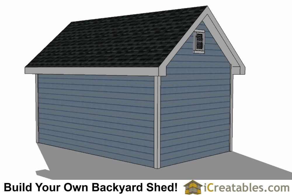 10x16-TV Victorian Shed Plans Emailed