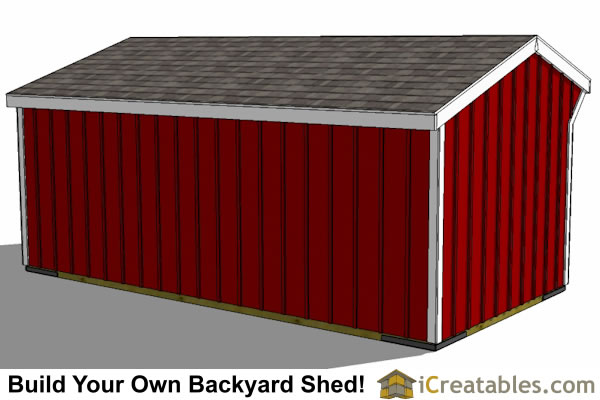 10x20-HB Horse Barn Plans Emailed