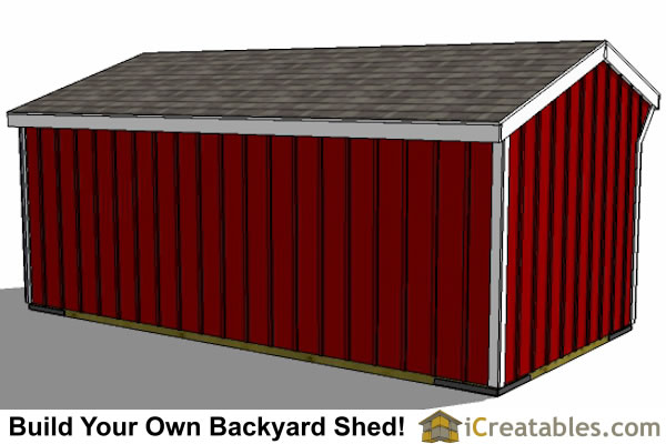 10x20-RIWF Run In Shed Plans Emailed