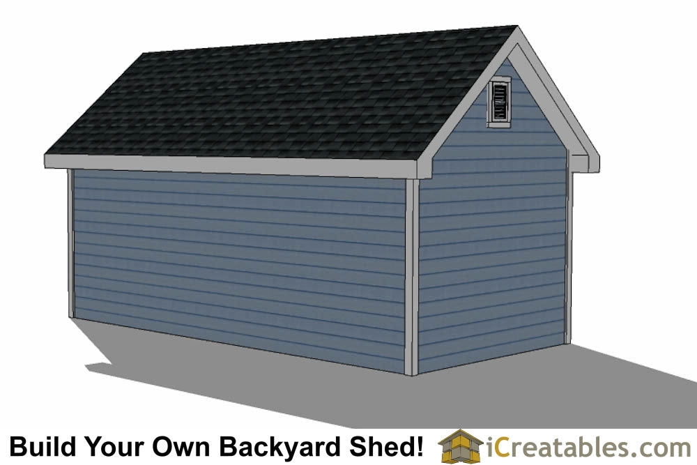 10x20-D Dormer Shed Plans Emailed