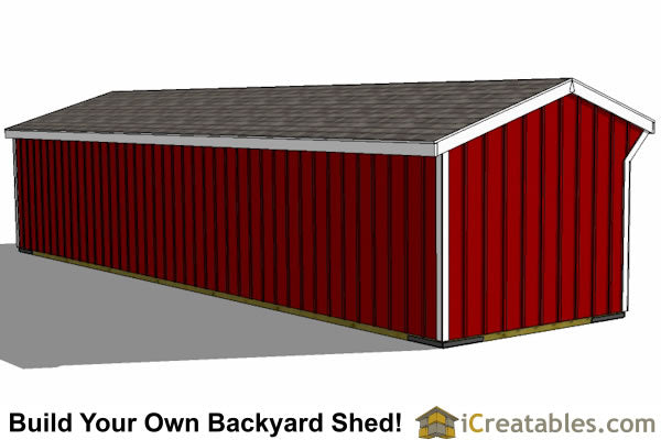 10x40-HB Horse Barn Plans Emailed