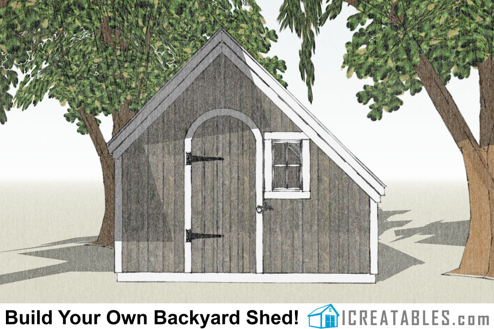 10x8-SS She Shed Plans Emailed