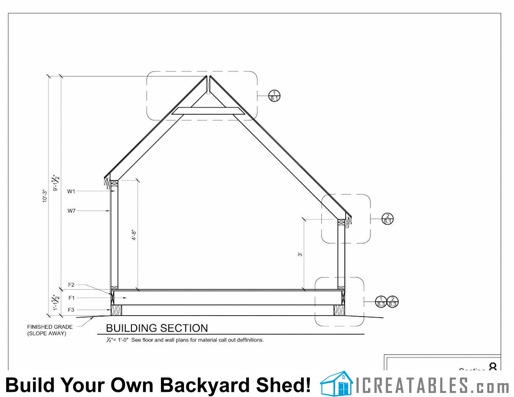 10x8-SS She Shed Plans Emailed