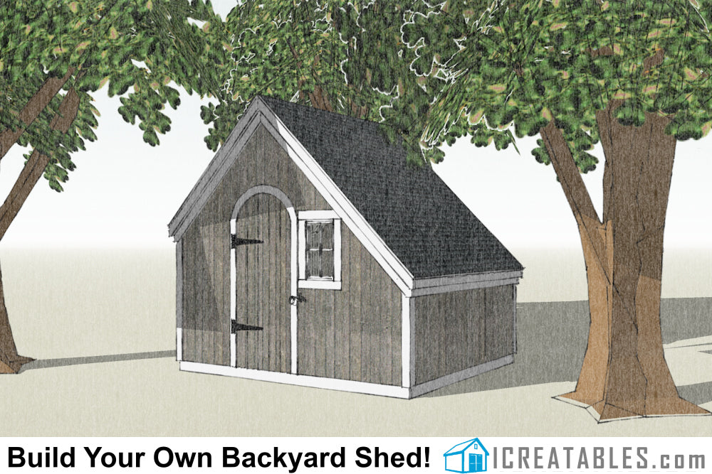 10x8-SS She Shed Plans Emailed