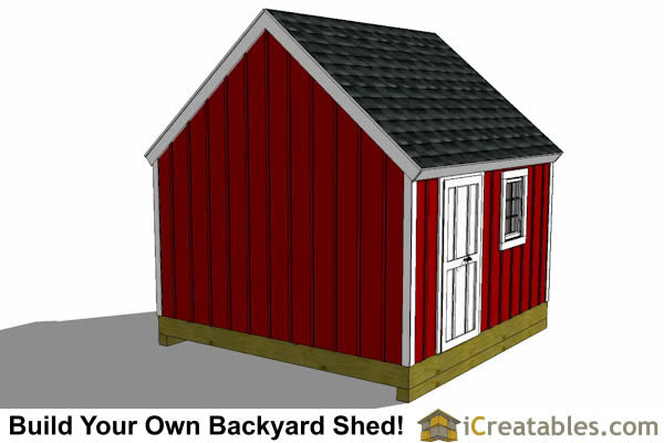12x12-CC Cape Cod Shed Plans Emailed