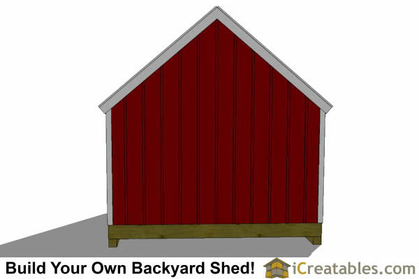 12x12-CC Cape Cod Shed Plans Emailed