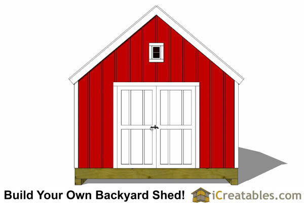 12x12-CC Cape Cod Shed Plans Emailed