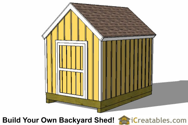 8x12-CC Cape Cod Shed Plans Emailed