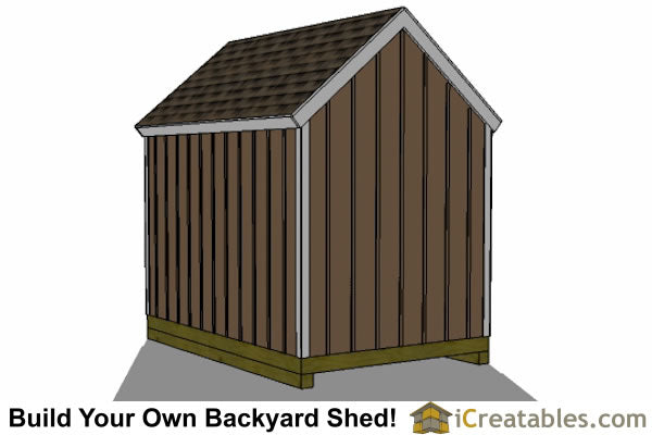 8x12-CLD Colonial Large Door Plans Emailed