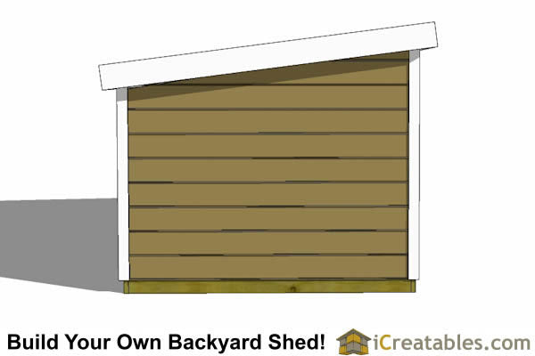 8x12-LT8 Lean To 8 Foot Emailed