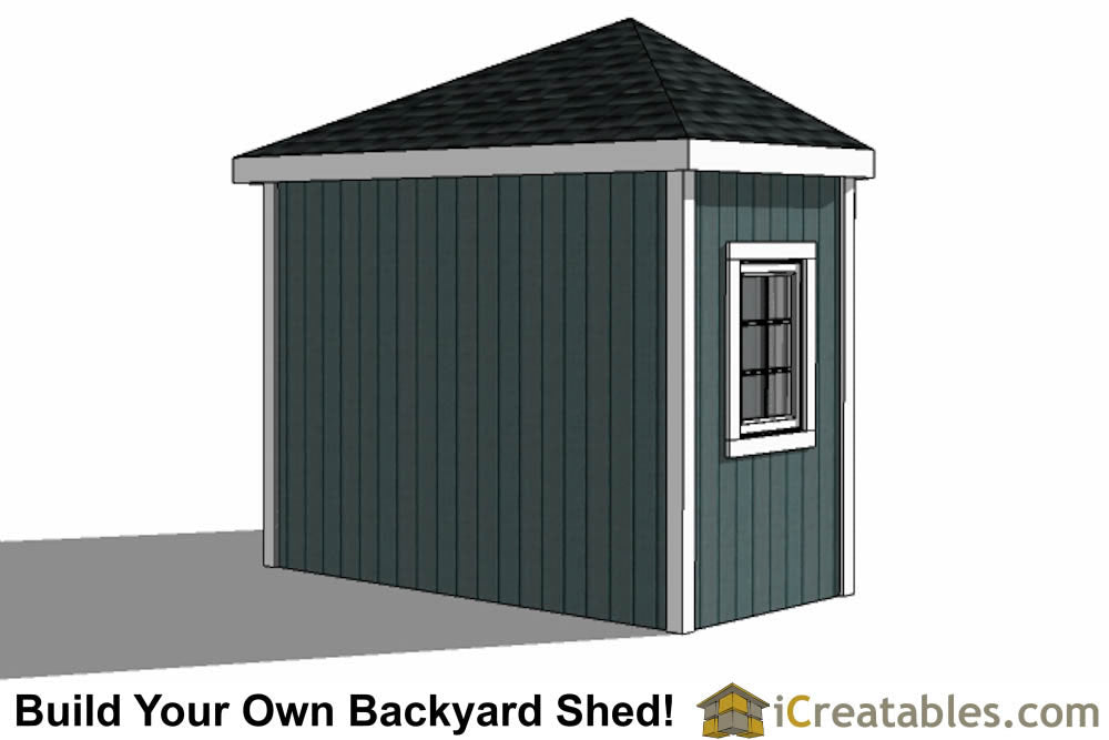 10x10-C5 Corner Shed Plans Emailed