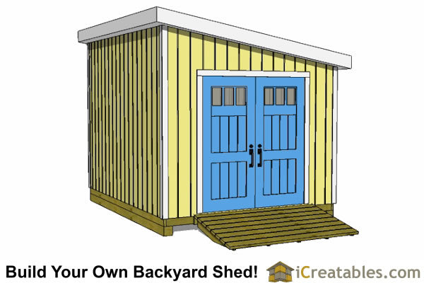 10x12-LT Lean To Shed Emailed Plans