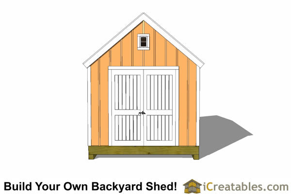 10x14-CO Colonial Shed Plans Emailed