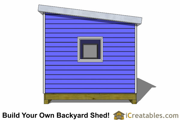 10x14-S2 Modern Shed Plans Emailed