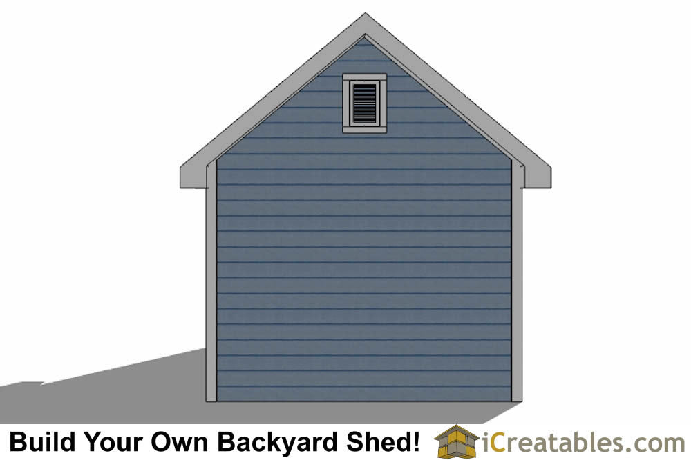 10x14-TV Victorian Shed Plans Emailed