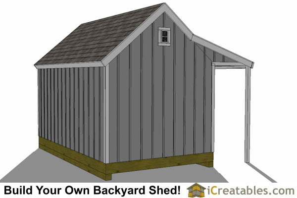 10x16-CCP Cape Cod Porch Shed Plans Emailed