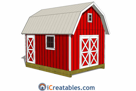 10x16-GB Gambrel Shed Postal Emailed