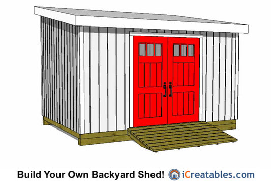 10x16-LT Shed Plans Emailed