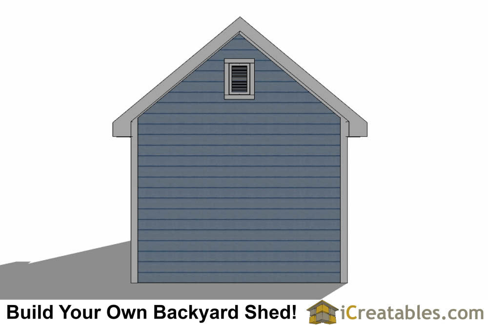 10x16-TV Victorian Shed Plans Emailed