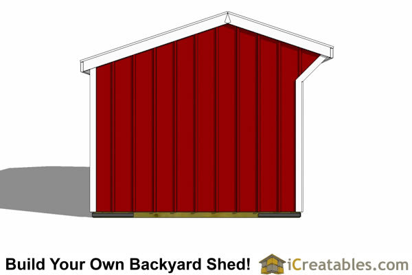 10x20-HB Horse Barn Plans Emailed