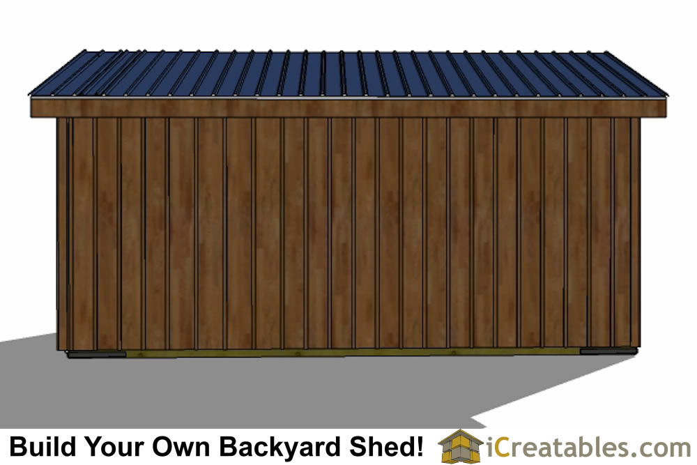 10x20-HBLT-WF Horse Barn Lean To Plans Emailed