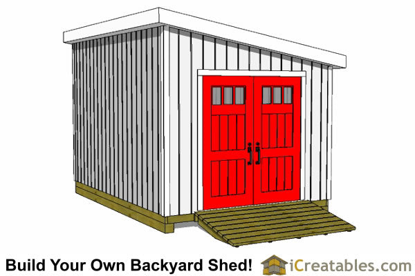 10x30-LT Lean To Shed Plans Emailed