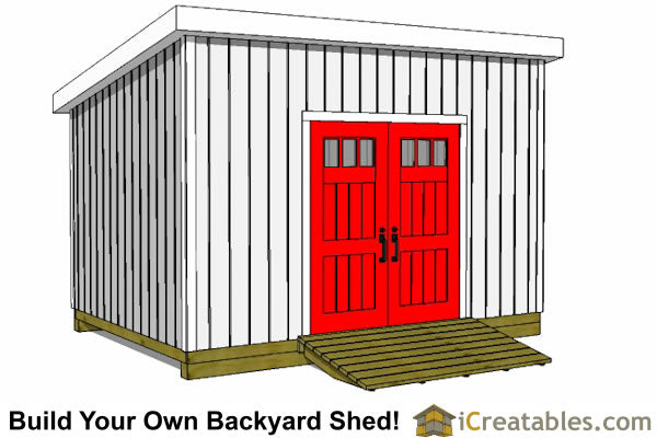 10x30-LT Lean To Shed Plans Emailed