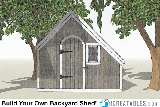 10x8-SS She Shed Plans Emailed