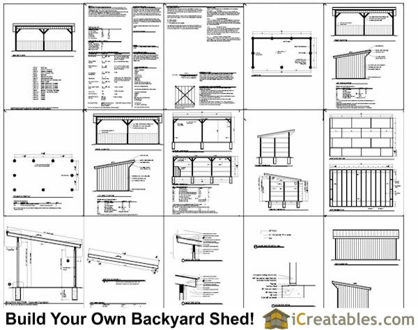12x24-RILT Run In Shed Plans Emailed
