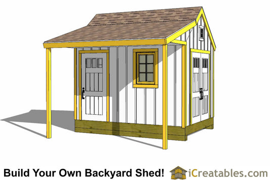 8x12-CCP Cape Cod Porch Plans Emailed