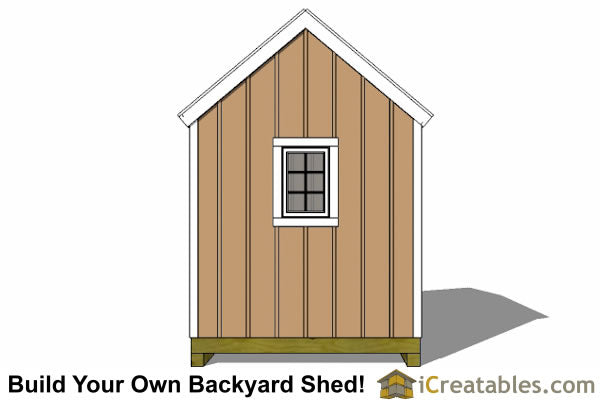 8x12-CLD Colonial Large Door Plans Emailed