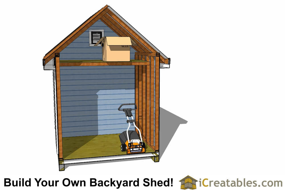 8x12-TV Victorian Shed Plans Emailed